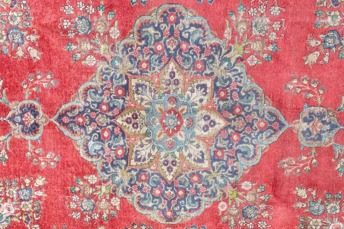 Perzisch tapijt - Tabriz - 365 x 278 cm - rood