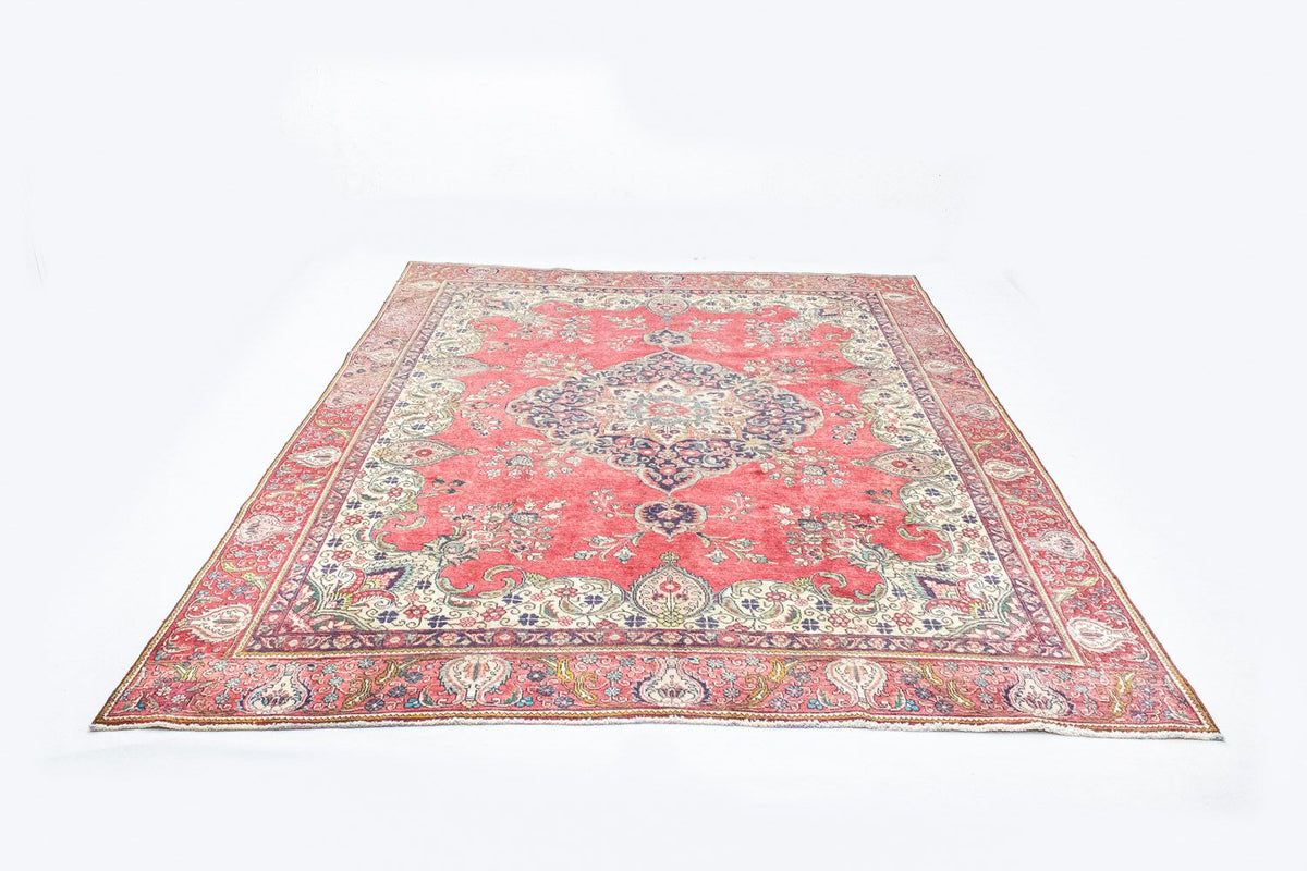 Perzisch tapijt - Tabriz - 365 x 278 cm - rood