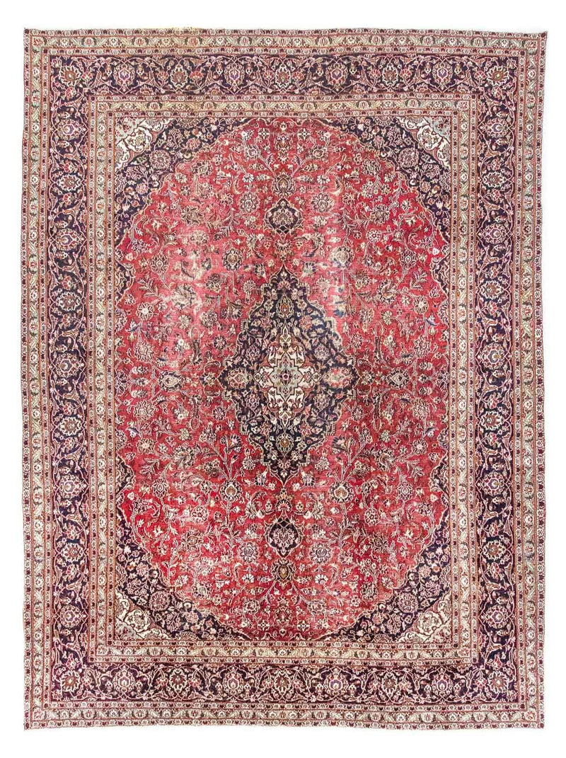 Perzisch tapijt - Keshan - 380 x 282 cm - rood