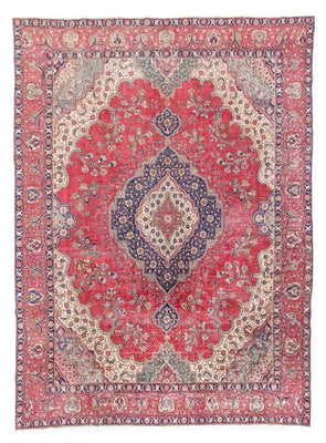 Perzisch tapijt - Tabriz - 377 x 281 cm - rood