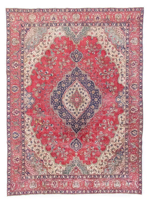 Perzisch tapijt - Tabriz - 377 x 281 cm - rood