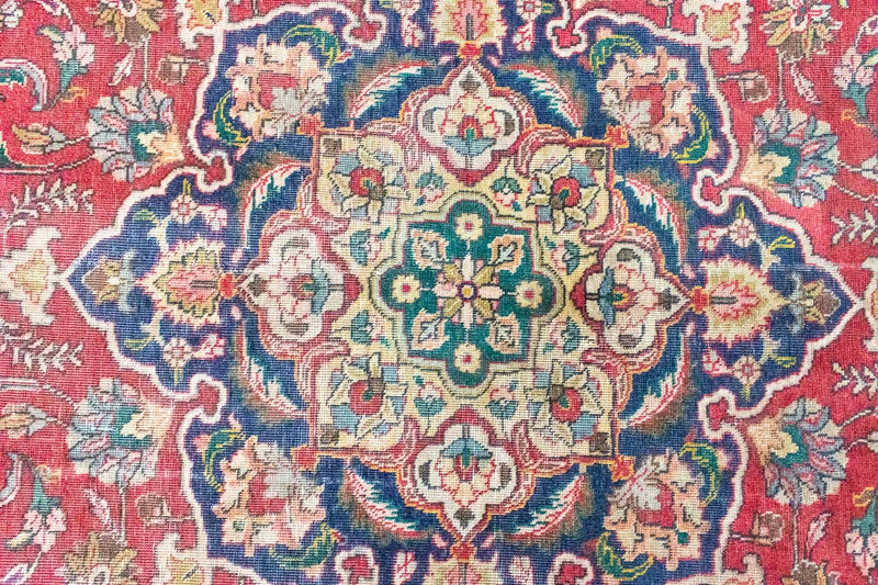 Perzisch tapijt - Tabriz - 375 x 285 cm - rood