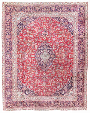 Perzisch tapijt - Keshan - 367 x 282 cm - rood