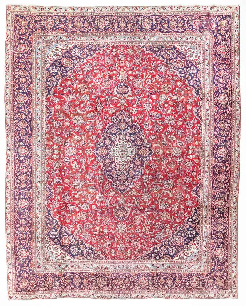 Perzisch tapijt - Keshan - 367 x 282 cm - rood