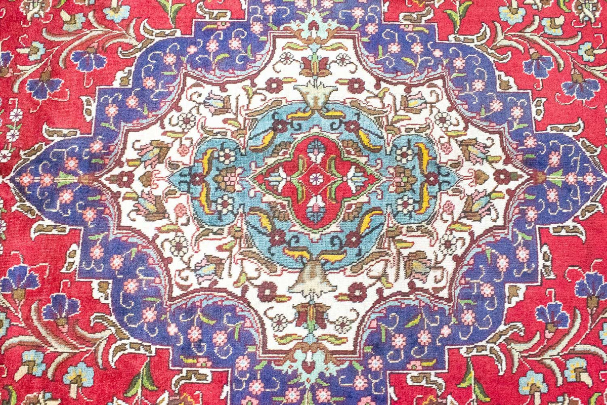 Perzisch tapijt - Tabriz - 377 x 277 cm - rood