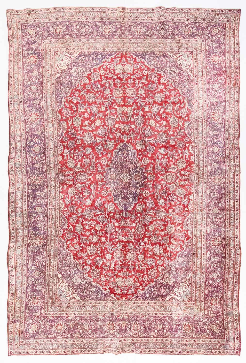 Perzisch tapijt - Keshan - 382 x 243 cm - rood