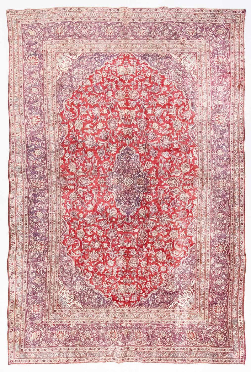 Perzisch tapijt - Keshan - 382 x 243 cm - rood
