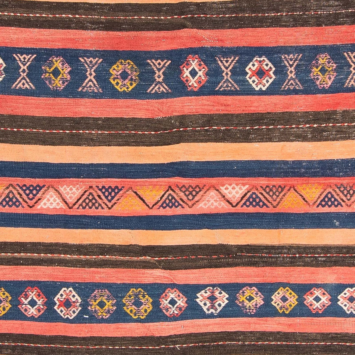 Kelim tapijt - Oud - 220 x 155 cm - veelkleurig