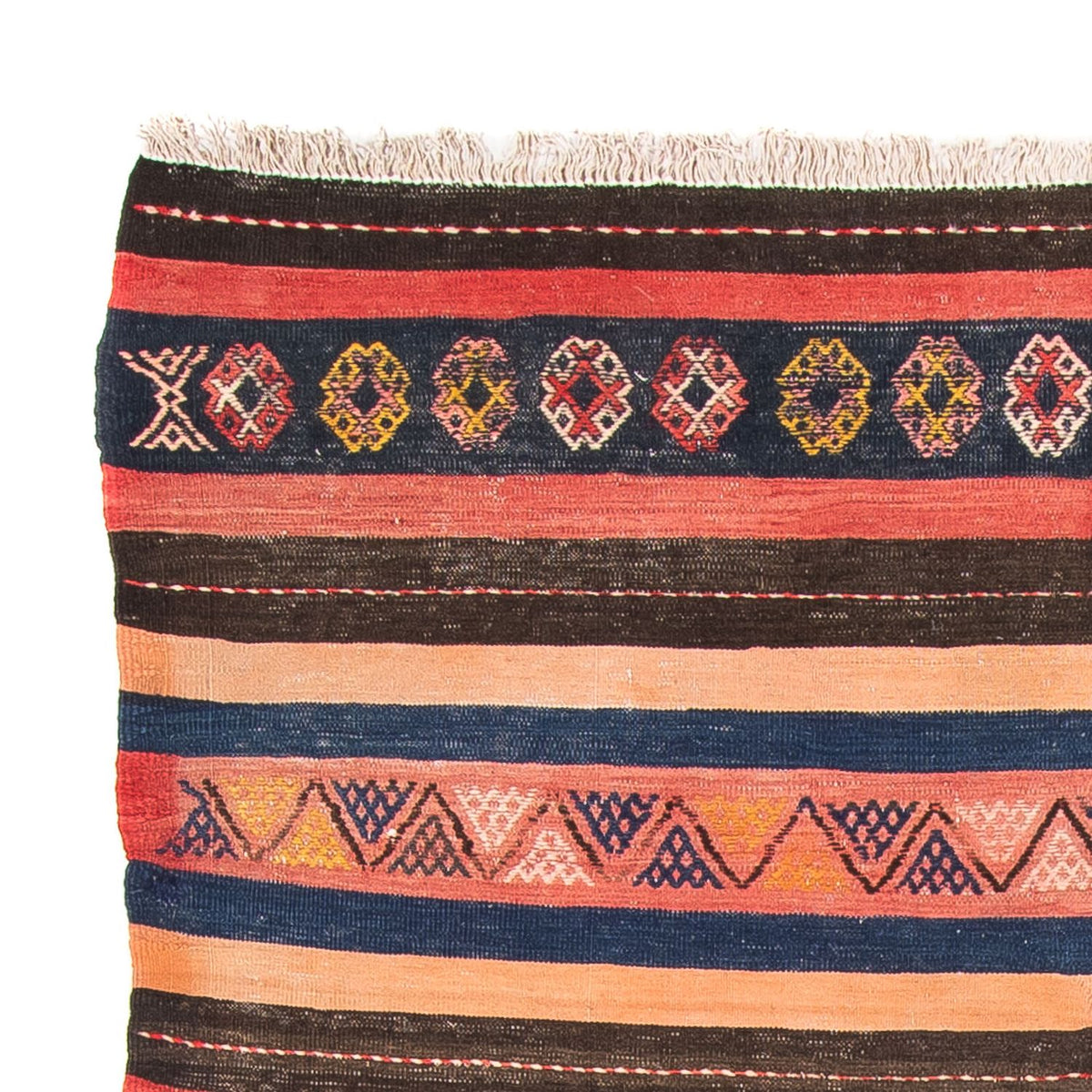 Kelim tapijt - Oud - 220 x 155 cm - veelkleurig