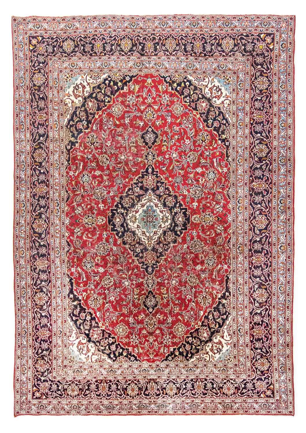 Perzisch tapijt - Keshan - 337 x 241 cm - rood