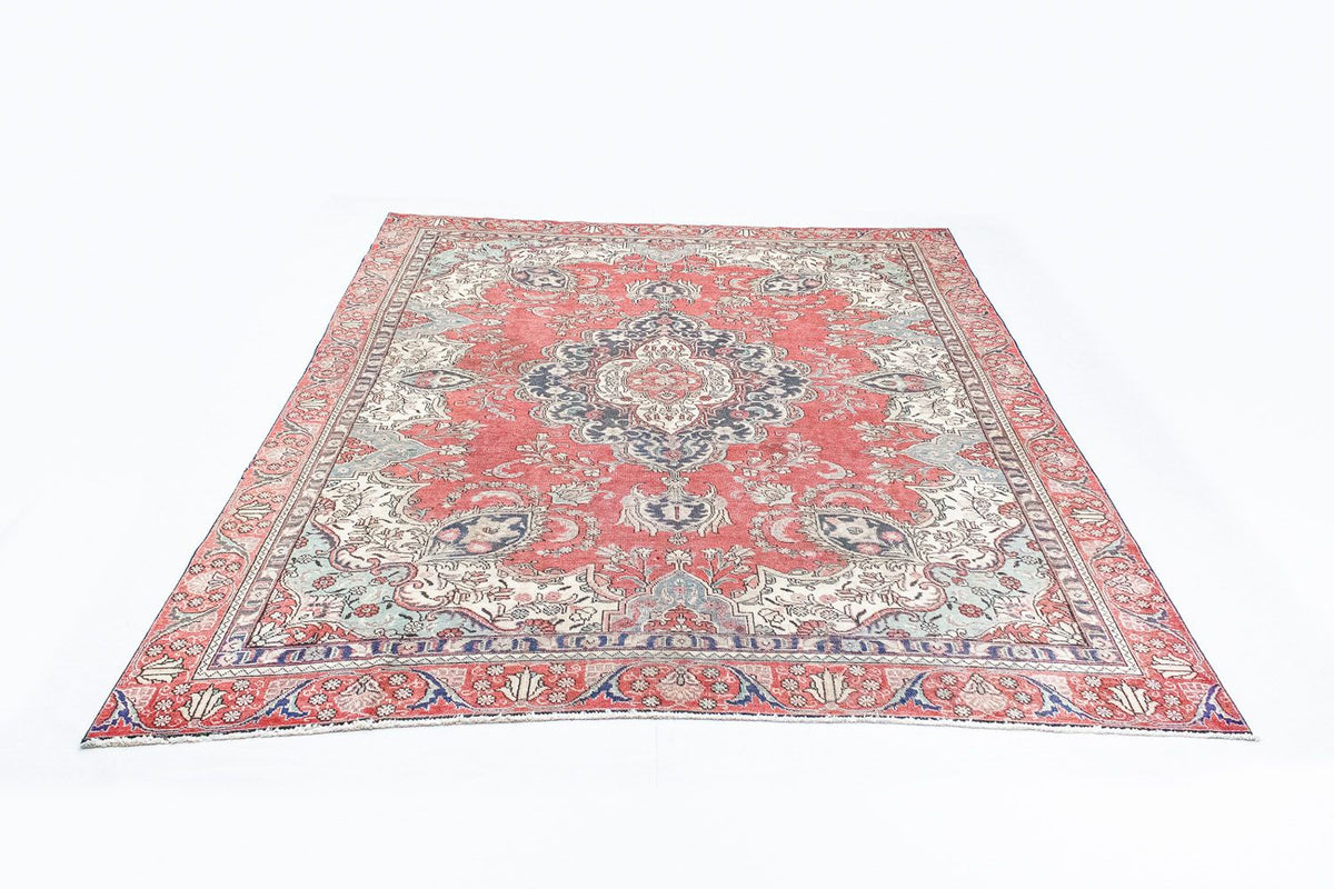 Perzisch tapijt - Tabriz - 345 x 266 cm - rood