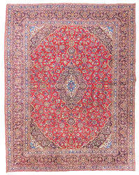 Perzisch tapijt - Keshan - 388 x 295 cm - rood