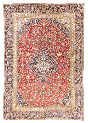 Perzisch tapijt - Keshan - 385 x 260 cm - rood