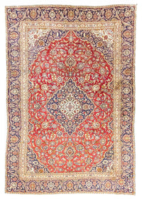 Perzisch tapijt - Keshan - 385 x 260 cm - rood