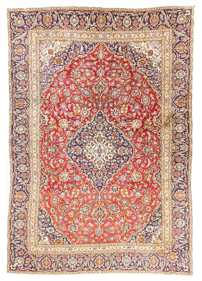 Perzisch tapijt - Keshan - 385 x 260 cm - rood