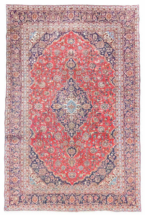 Perzisch tapijt - Keshan - 410 x 274 cm - rood