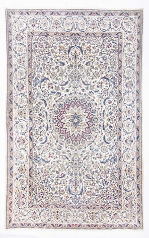 Perzisch tapijt - Nain - Koninklijk - 338 x 210 cm - beige