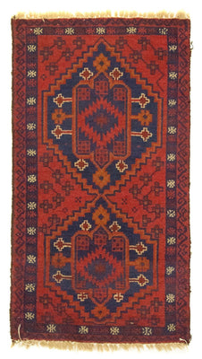 Baluch tapijt - 127 x 70 cm - rood