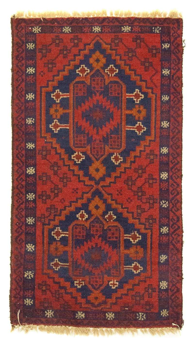 Baluch tapijt - 127 x 70 cm - rood