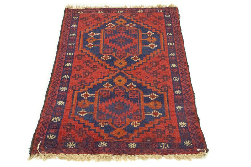 Baluch tapijt - 127 x 70 cm - rood