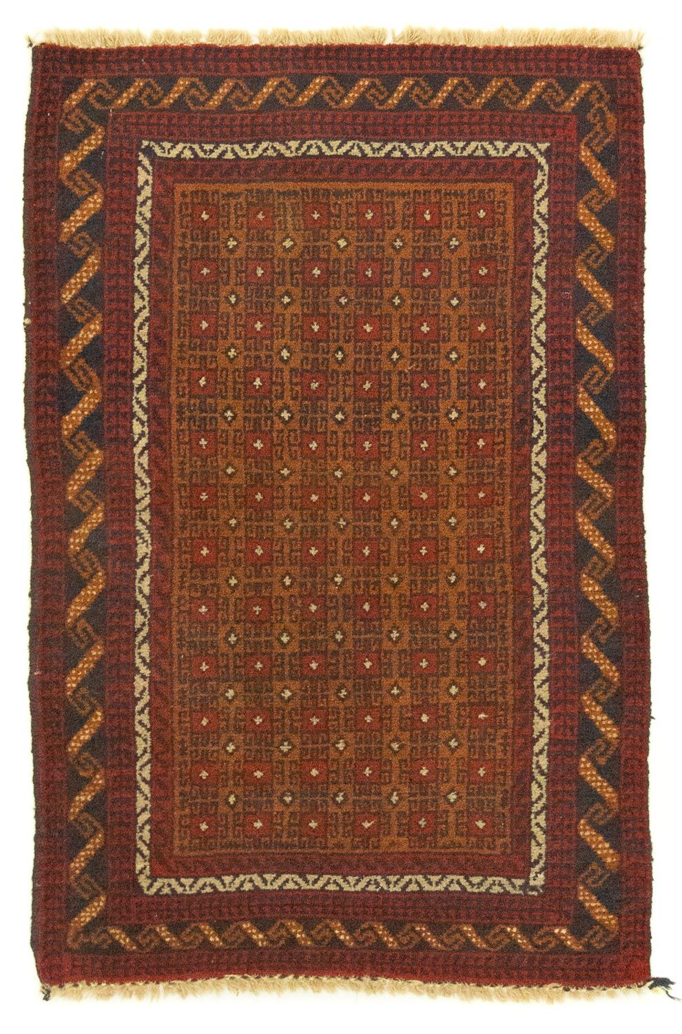 Baluch tapijt - 125 x 79 cm - bruin