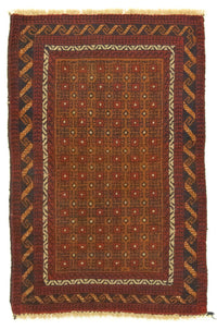 Baluch tapijt - 125 x 79 cm - bruin