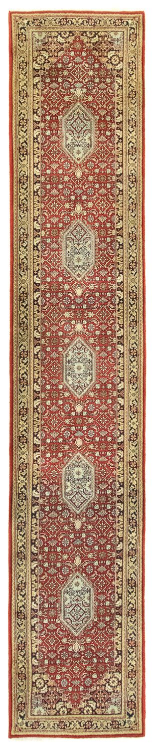 Loper Oosters Tapijt - 400 x 80 cm - rood