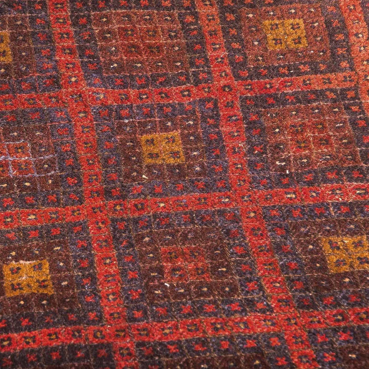 Kelim tapijt - Oosters - 139 x 118 cm - bruin