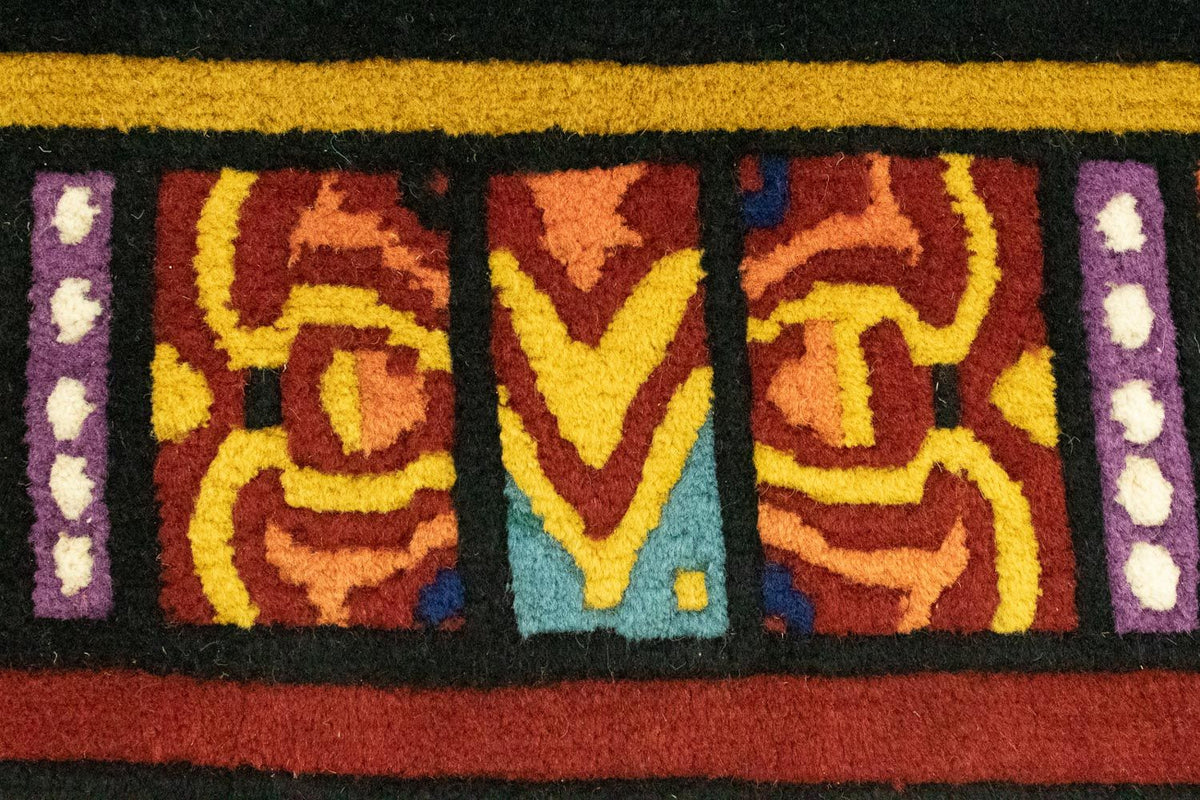 China Tapijt - 238 x 178 cm - zwart