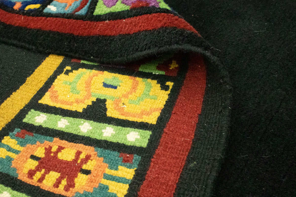 China Tapijt - 238 x 178 cm - zwart