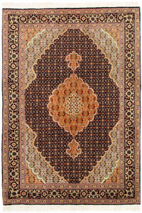 Perzisch tapijt - Tabriz - Royal - 146 x 101 cm - blauw