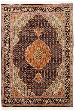 Perzisch tapijt - Tabriz - Royal - 146 x 101 cm - blauw