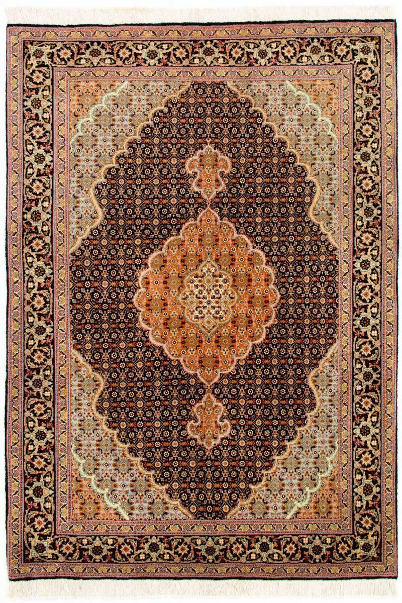 Perzisch tapijt - Tabriz - Royal - 146 x 101 cm - blauw