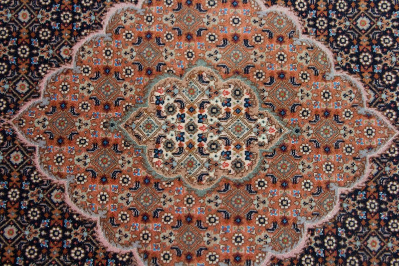 Perzisch tapijt - Tabriz - Royal - 146 x 101 cm - blauw