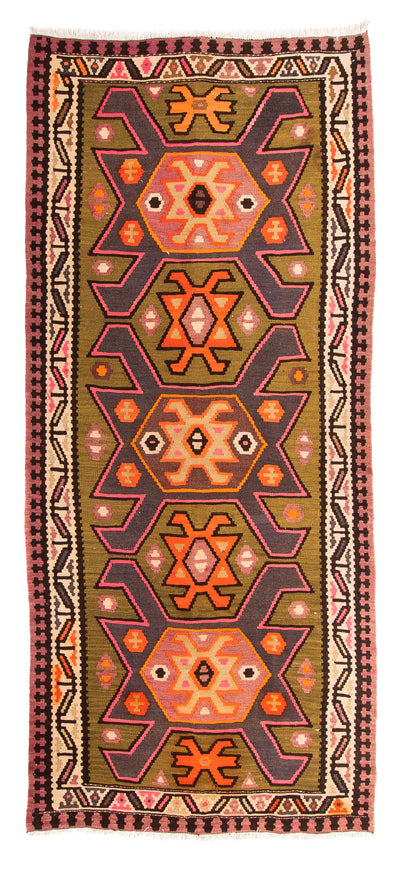 Antiek kilim Tapijt 145x305cm