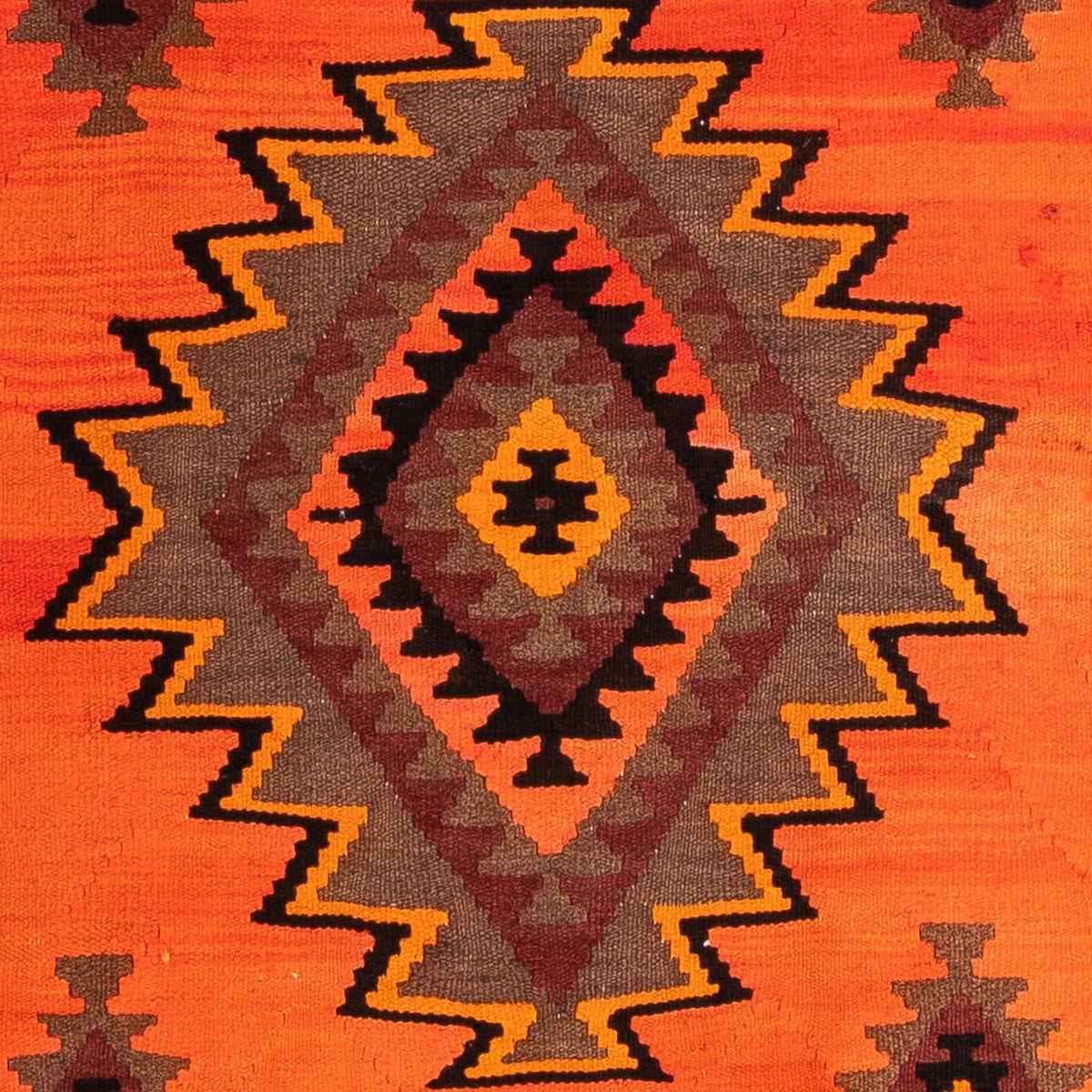 Loper Kelim tapijt - Oud - 265 x 145 cm - veelkleurig