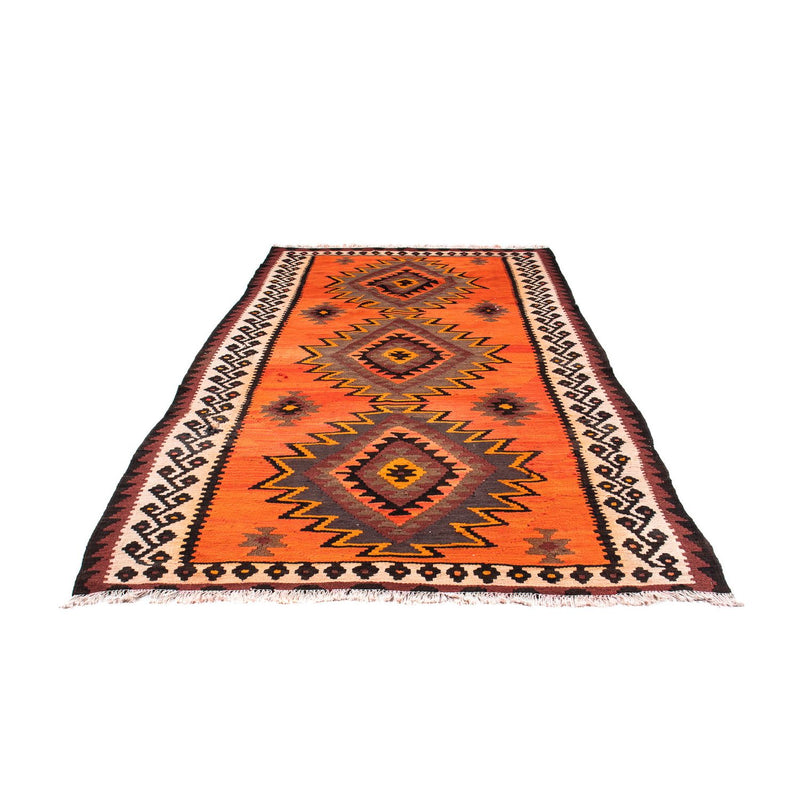 Loper Kelim tapijt - Oud - 265 x 145 cm - veelkleurig