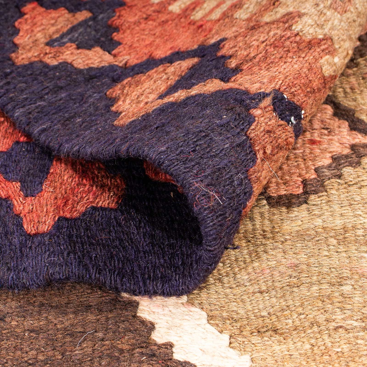 Loper Kelim tapijt - Oud - 310 x 180 cm - veelkleurig