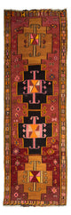 Antiek kilim Tapijt 375x130cm