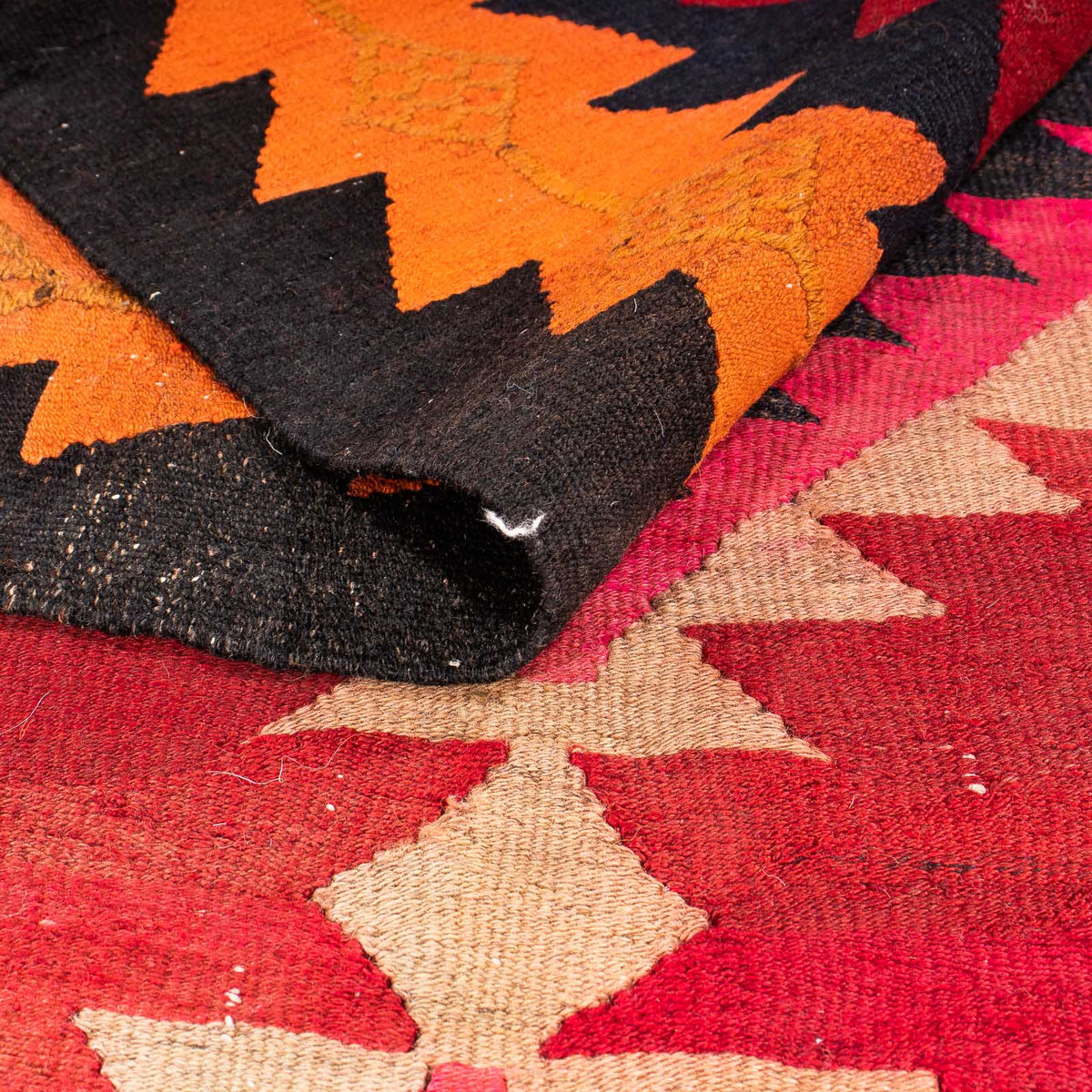 Loper Kelim tapijt - Oud - 360 x 160 cm - veelkleurig