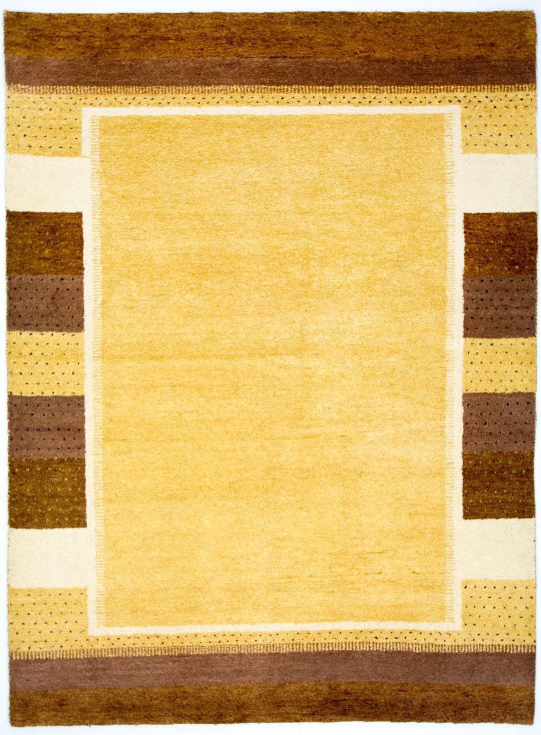 Gabbeh tapijt - Indus - 239 x 174 cm - goud