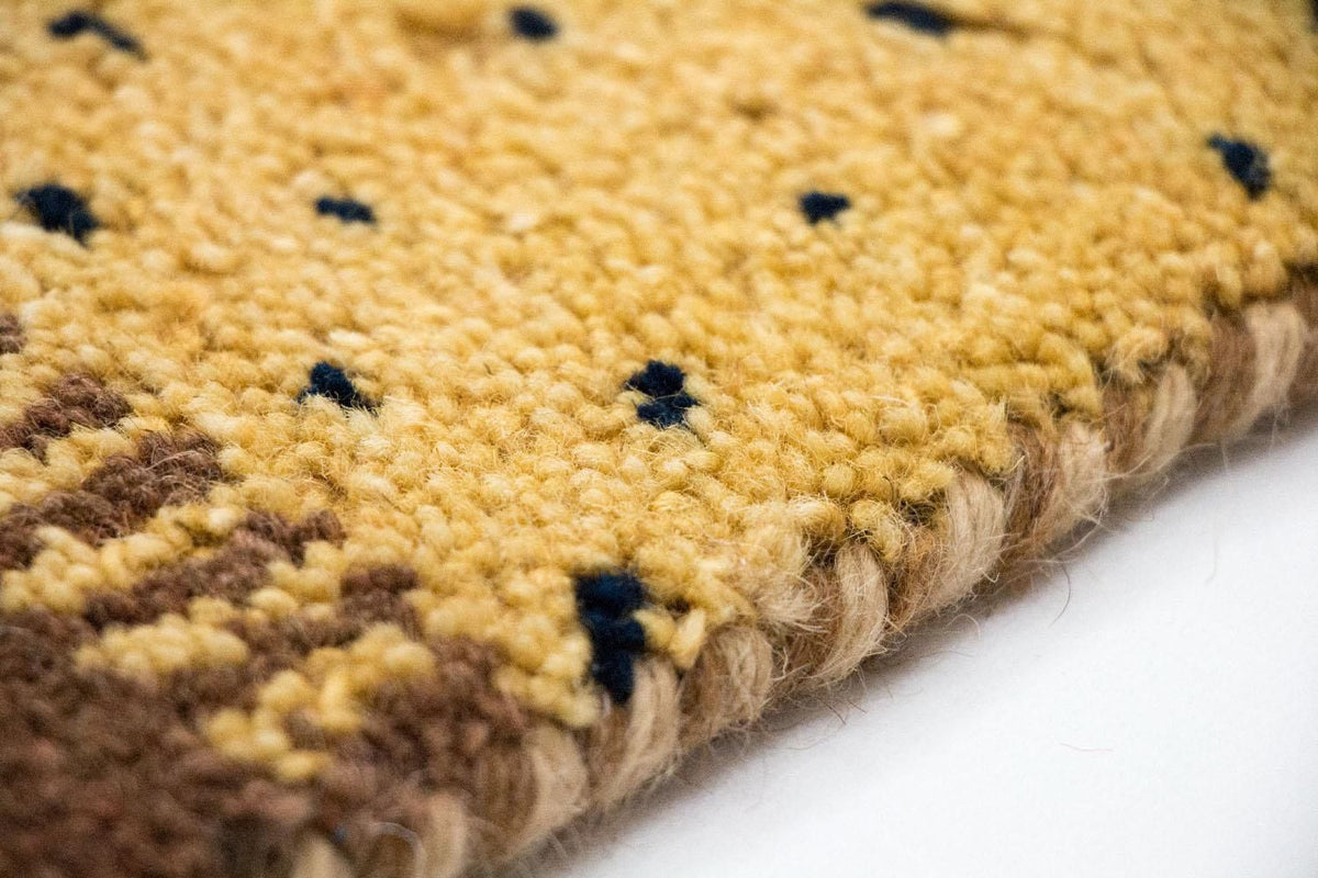 Gabbeh tapijt - Indus - 239 x 174 cm - goud