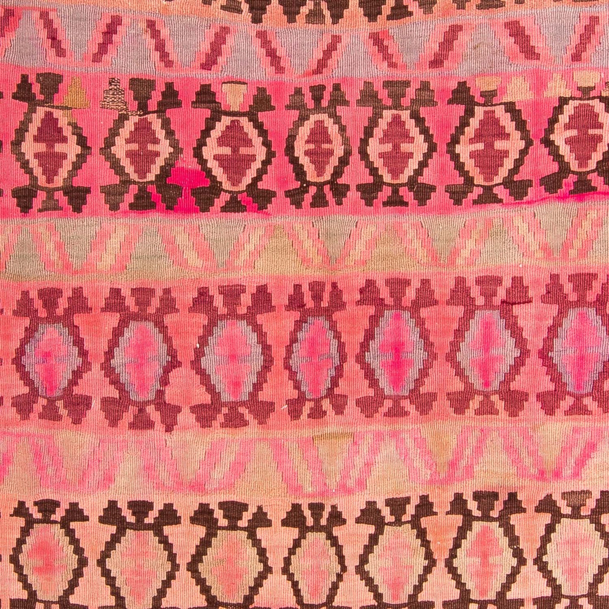 Loper Kelim tapijt - Oud - 390 x 178 cm - veelkleurig