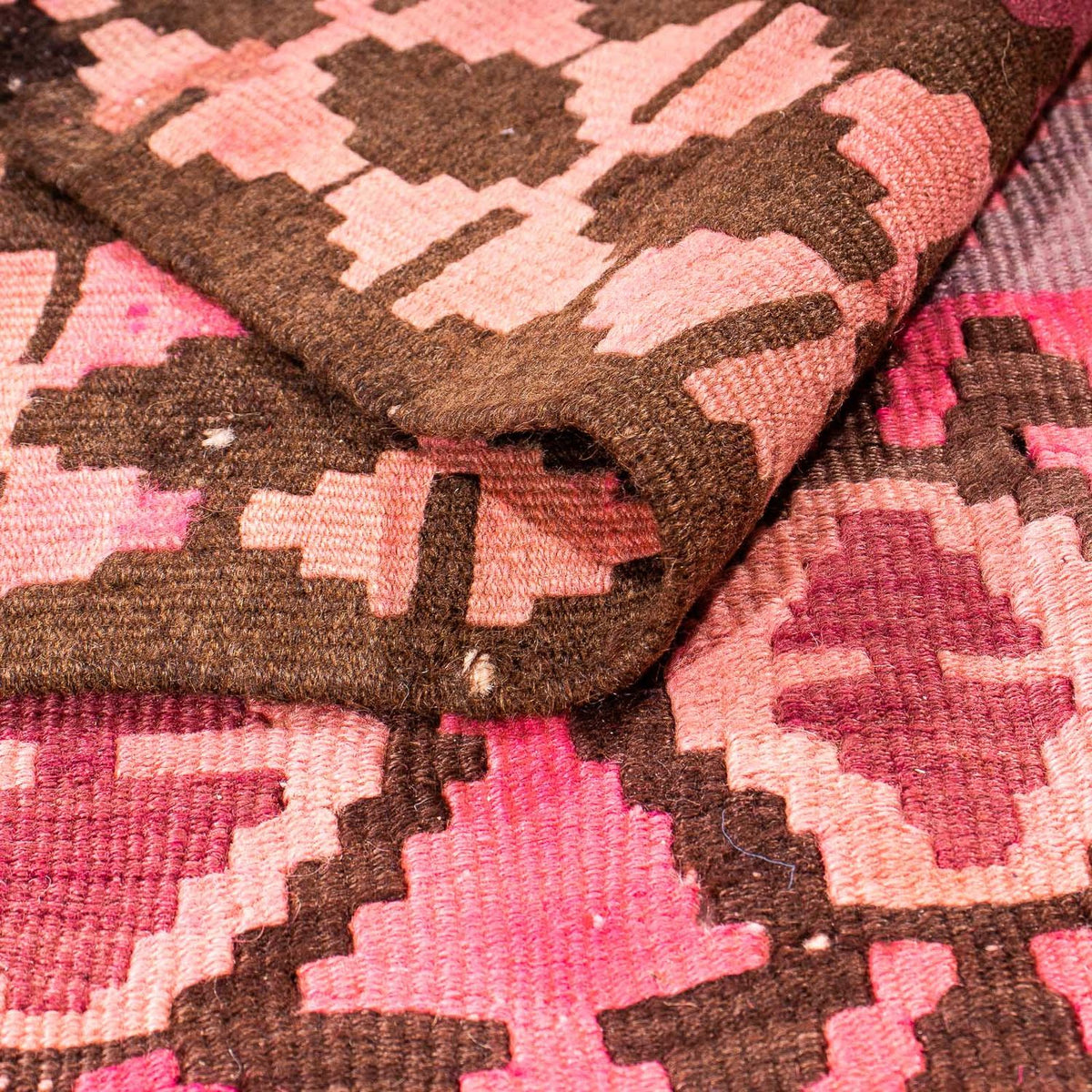 Loper Kelim tapijt - Oud - 390 x 178 cm - veelkleurig