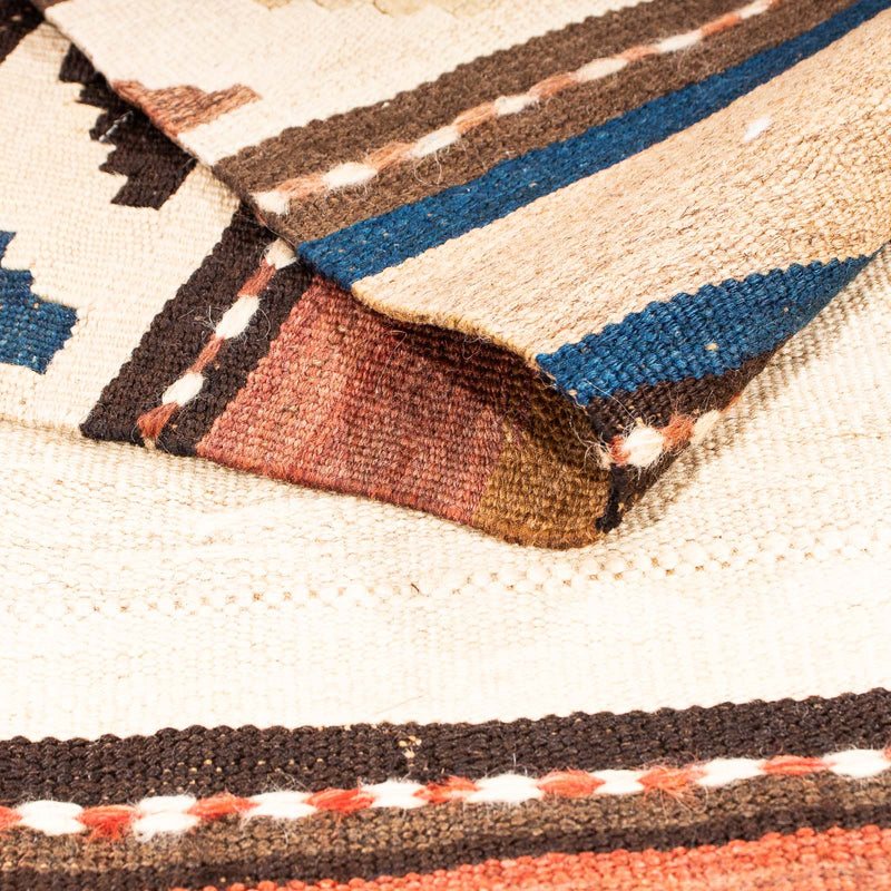 Loper Kelim tapijt - Oud - 290 x 90 cm - veelkleurig