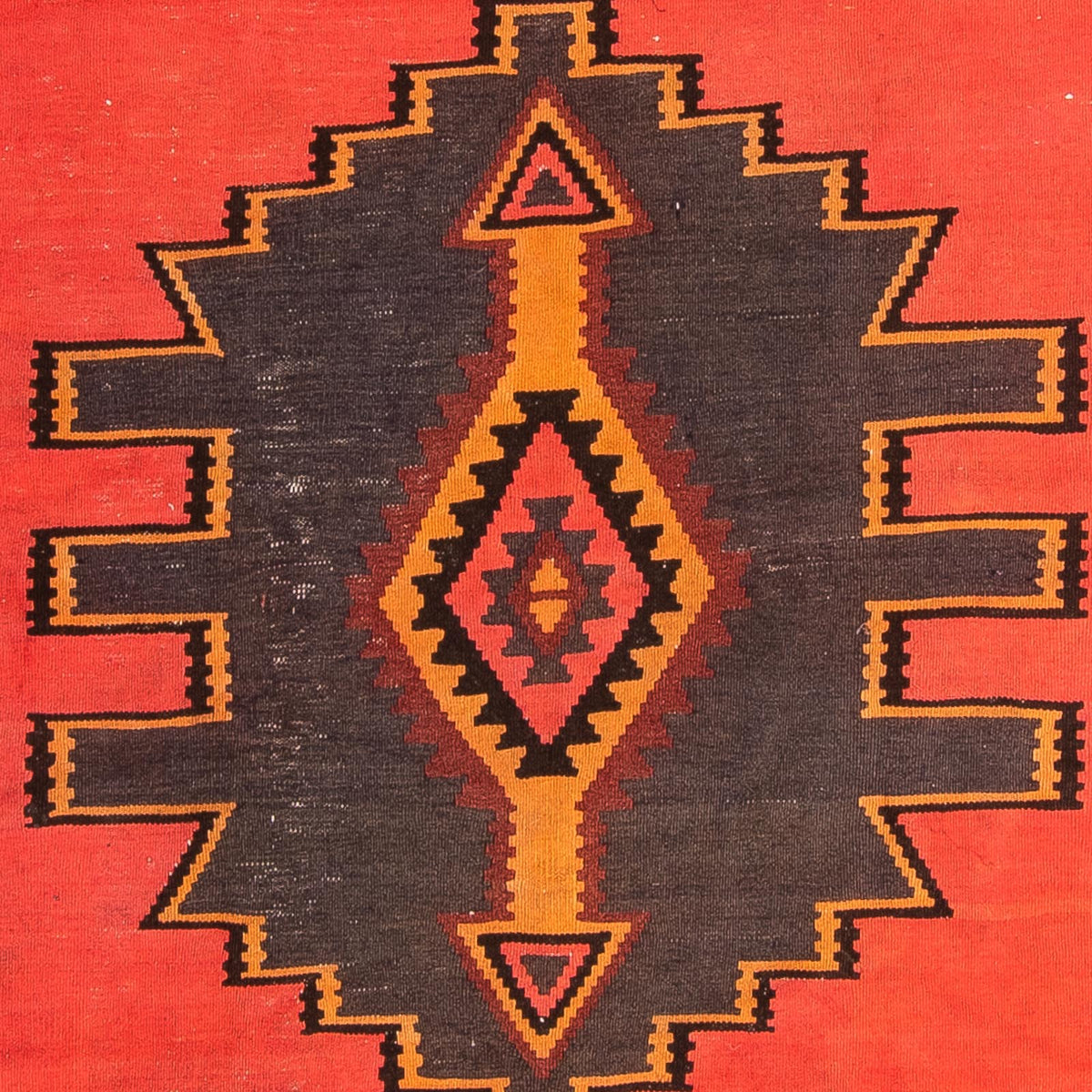 Loper Kelim tapijt - Oud - 290 x 150 cm - veelkleurig