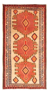 Loper Kelim tapijt - Oud - 300 x 150 cm - veelkleurig