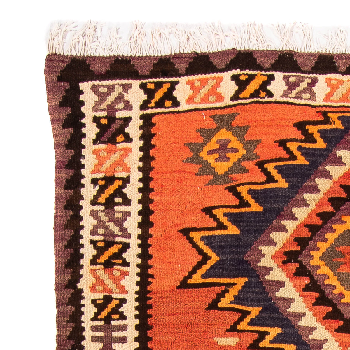 Kelim tapijt - Oud - 260 x 130 cm - veelkleurig