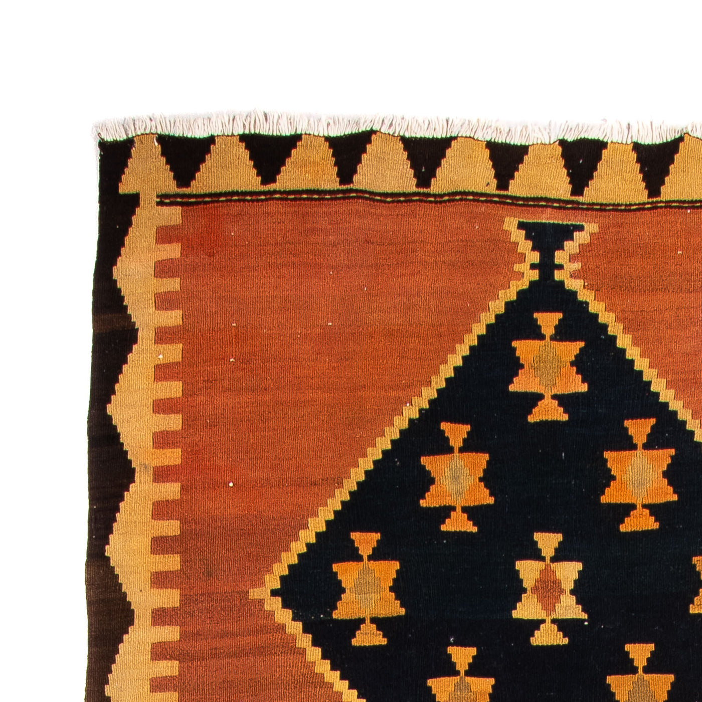Antiek kilim Tapijt 375x124cm