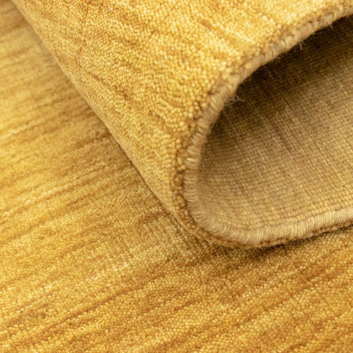 Gabbeh Tapijt - Zacht - 160 x 91 cm - donker beige